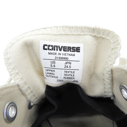 converse コンバース 美品 ALL STAR GORE-TEX OX ローカットスニーカー シューズ レディース ベージュ 24.5cm 31308990 シューズ