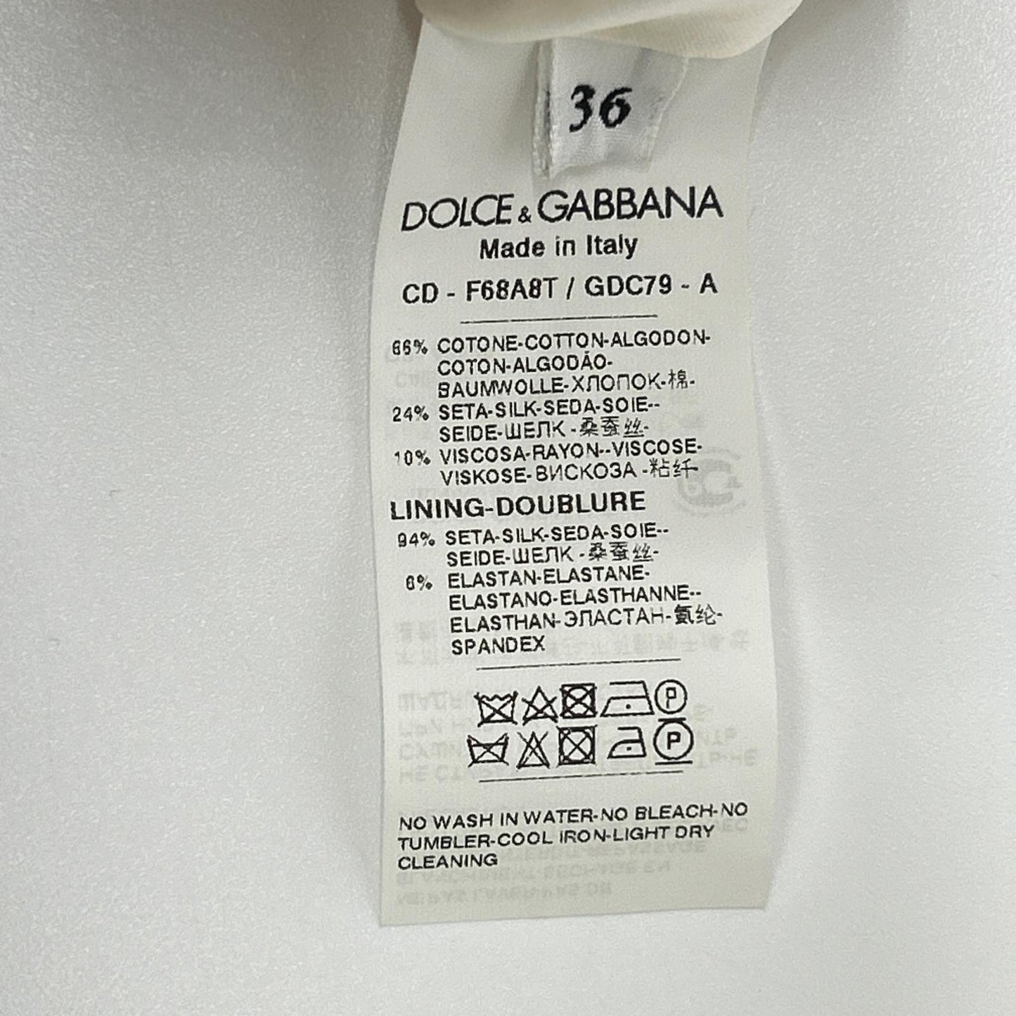 DOLCE&GABBANA ドルチェアンドガッバーナ F68A8T マルチカラー マヨリカプリント ノースリーブワンピース ワンピース
