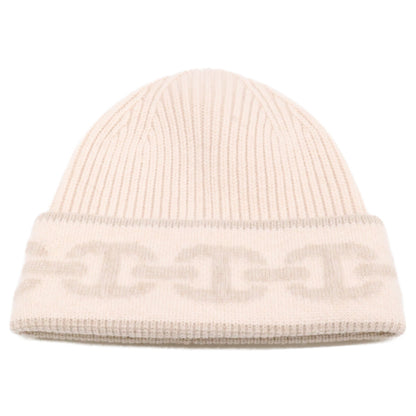 HERMES エルメス 【美品】H232021N HEAVEN CHAINE D'ANCRE ヘブン カシミヤ ニット帽 帽子