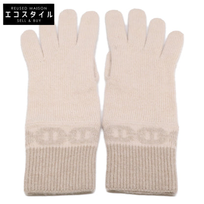 HERMES エルメス 【美品】H232006G HEAVEN ヘブン シェーヌダンクル カシミヤ 手袋 グローブ