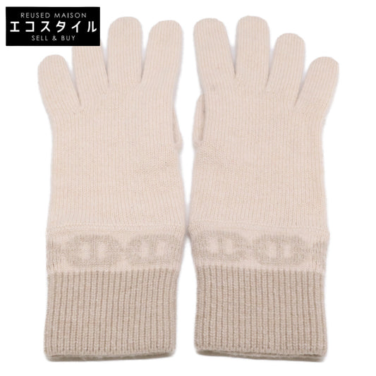 HERMES エルメス 【美品】H232006G HEAVEN ヘブン シェーヌダンクル カシミヤ 手袋 グローブ