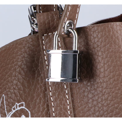 GUERNIKA ゲルニカ 【美品】CUBE BAG キューブバッグ L ハンドペイント ハンドバッグ