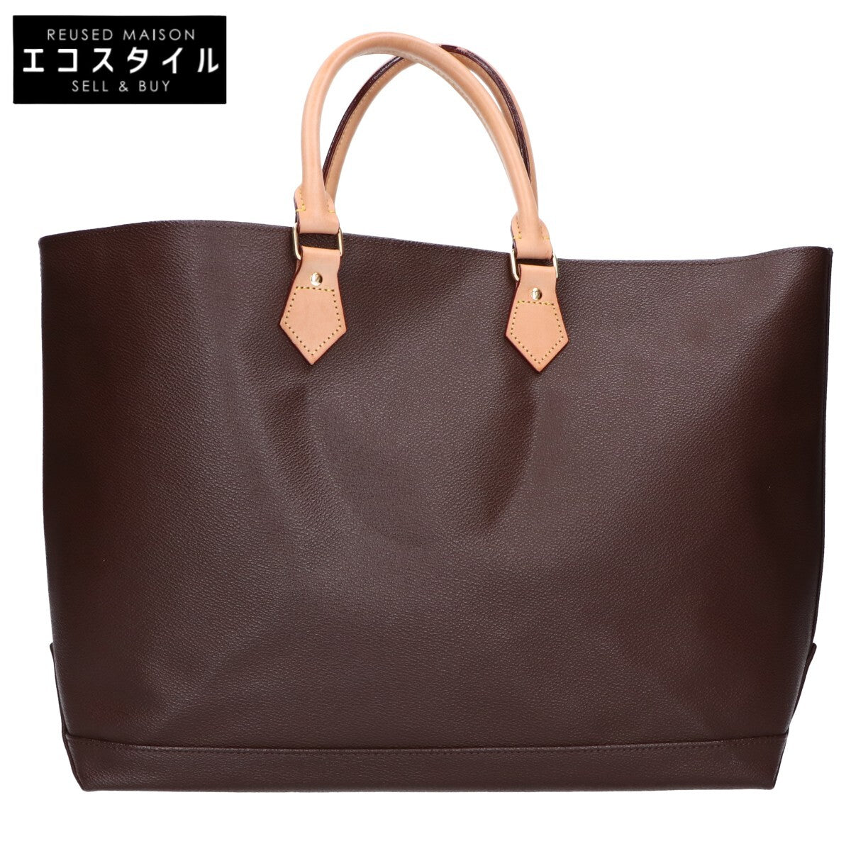 HARVY. [Like new] Synthetic Leather FRASCO MEDIUM flask medium tote bag