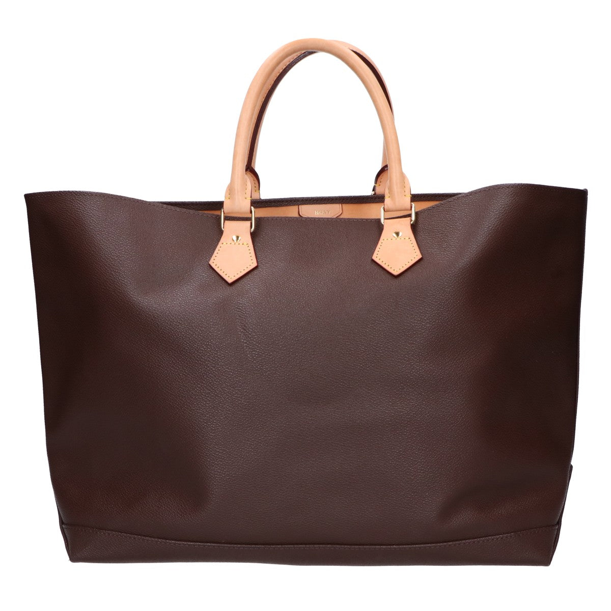 HARVY. [Like new] Synthetic Leather FRASCO MEDIUM flask medium tote bag