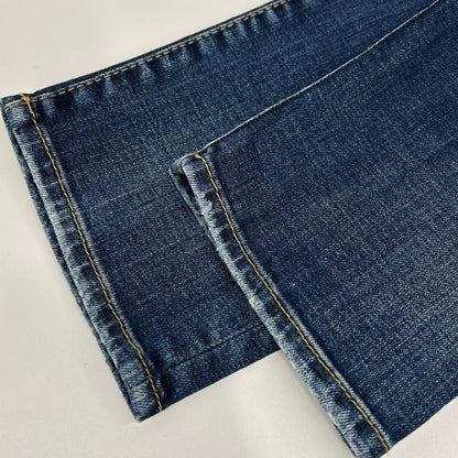 DSQUARED2 ディースクエアード S74LB1516 23年製 インディゴブルー REGULAR JEAN ボタンフライスキニーデニムパンツ ボトムス