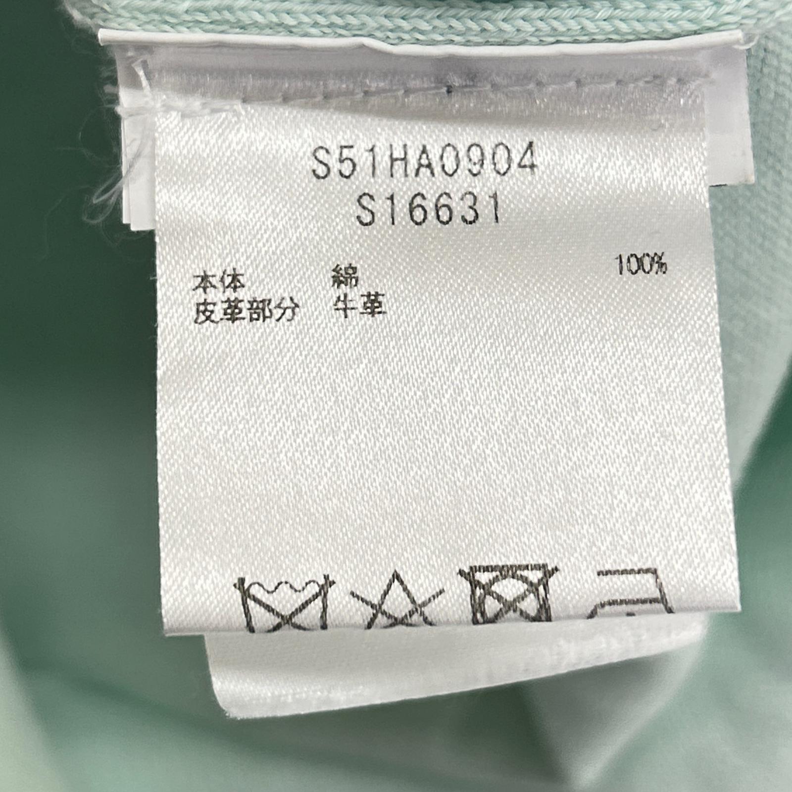 Maison margiela メゾンマルジェラ S51HA0904 ミントグリーン elbow patch long sleeves knit sweater クルーネックセーター トップス