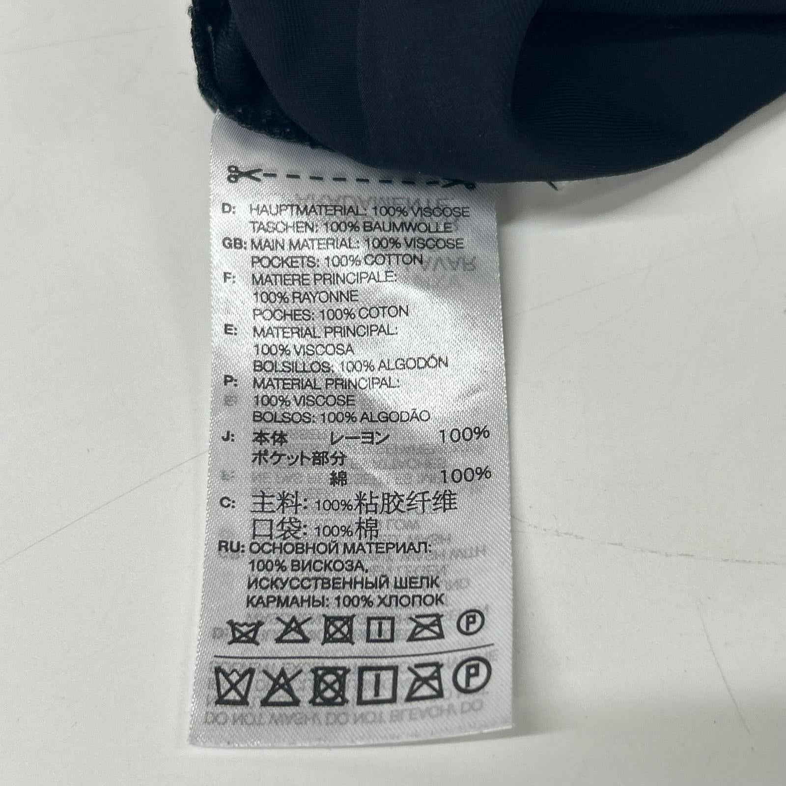 Y-3 ワイスリー JN4872 ブラック RAYON TWILL CARGO PANTS レーヨンツイル カーゴパンツ ボトムス