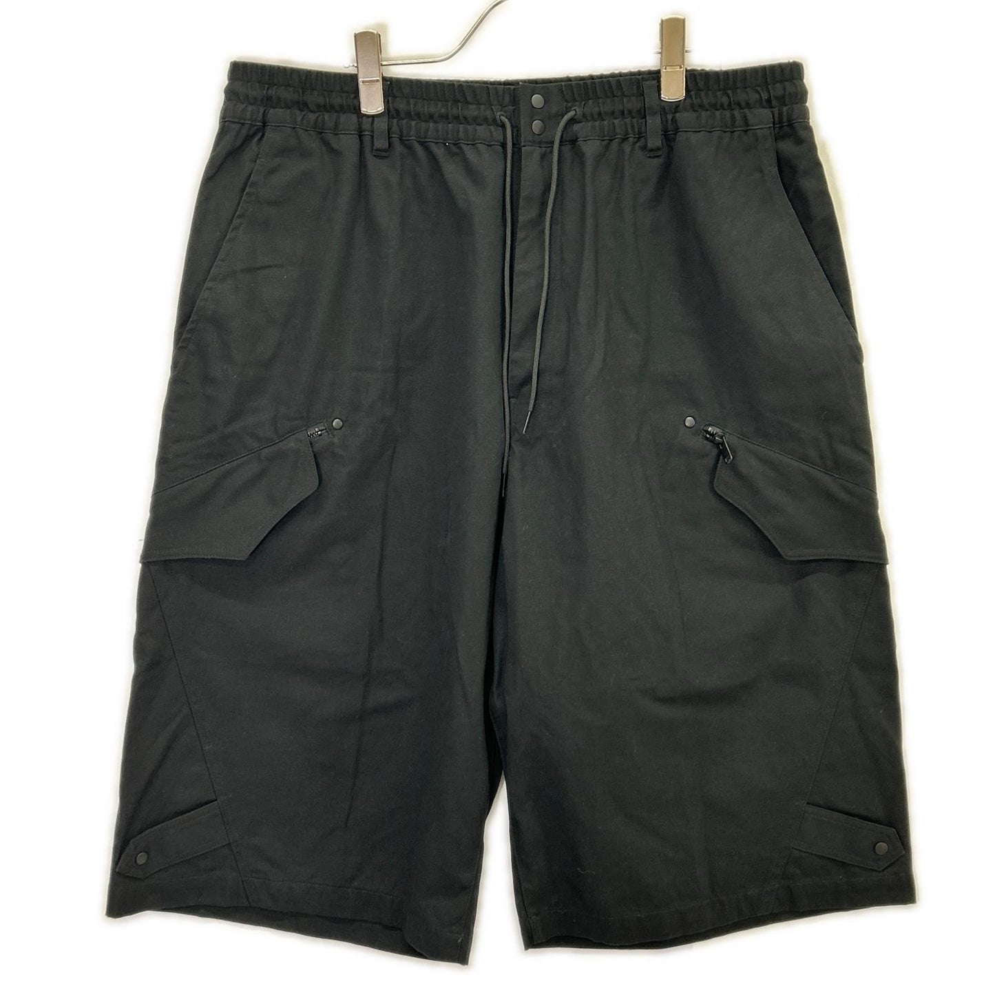 Y-3 ワイスリー IN4347 ブラック コットン WORKWEAR SHORTS /ワークウェアショール カーゴパンツ ボトムス
