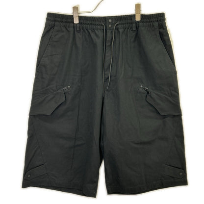 Y-3 ワイスリー IN4347 ブラック コットン WORKWEAR SHORTS /ワークウェアショール カーゴパンツ ボトムス