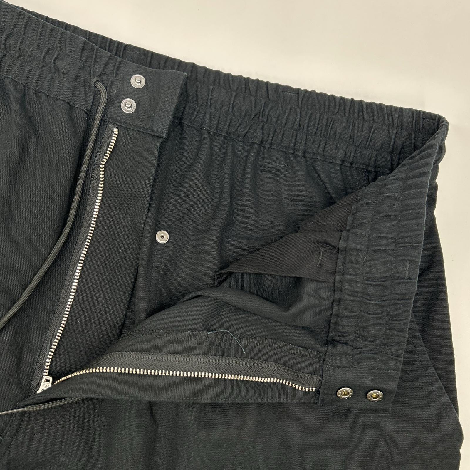 Y-3 ワイスリー IN4347 ブラック コットン WORKWEAR SHORTS /ワークウェアショール カーゴパンツ ボトムス