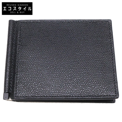 Valextra ヴァレクストラ 【新品同様】SGSR0080028LRLWG99 マネークリップ付き 二つ折り財布 二つ折り財布（小銭入れなし）