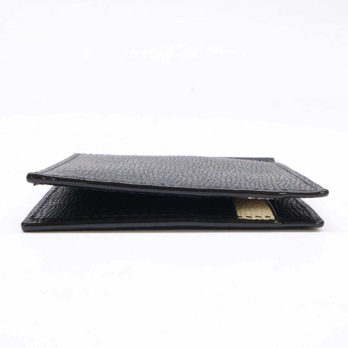 Valextra ヴァレクストラ 【新品同様】SGSR0080028LRLWG99 マネークリップ付き 二つ折り財布 二つ折り財布（小銭入れなし）