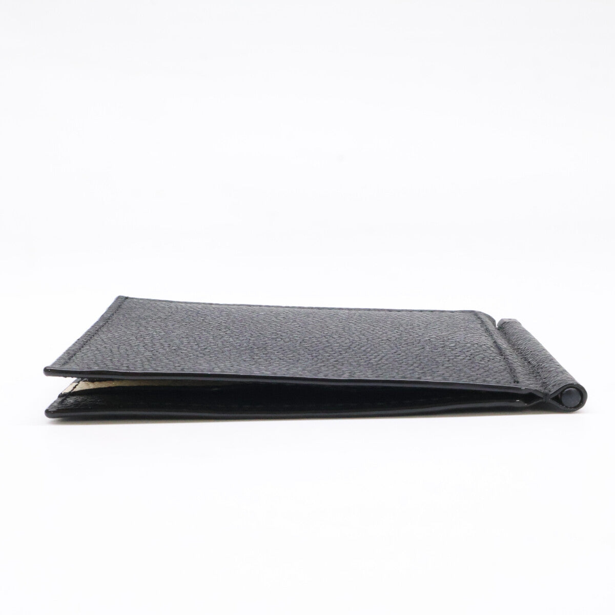Valextra ヴァレクストラ 【新品同様】SGSR0080028LRLWG99 マネークリップ付き 二つ折り財布 二つ折り財布（小銭入れなし）