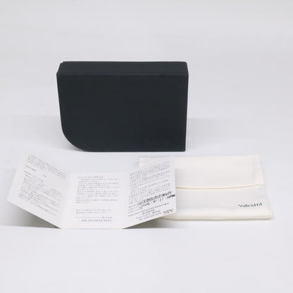 Valextra ヴァレクストラ 【新品同様】SGSR0080028LRLWG99 マネークリップ付き 二つ折り財布 二つ折り財布（小銭入れなし）