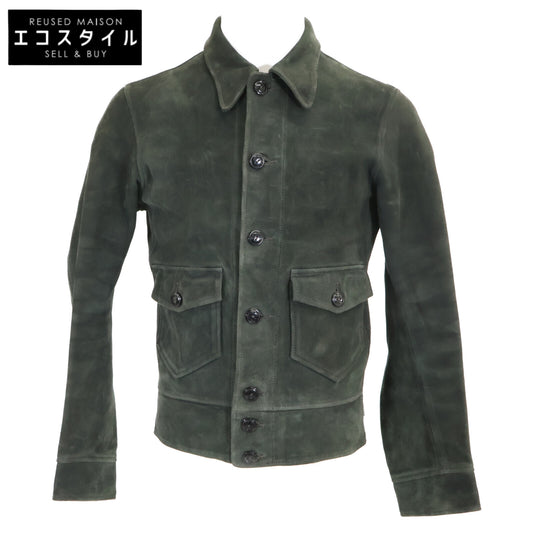 RRL 【Excellent condition/Domestic authorized】MNRROTW16020130 Hadley Suede Jacket Suede jacket Jacket