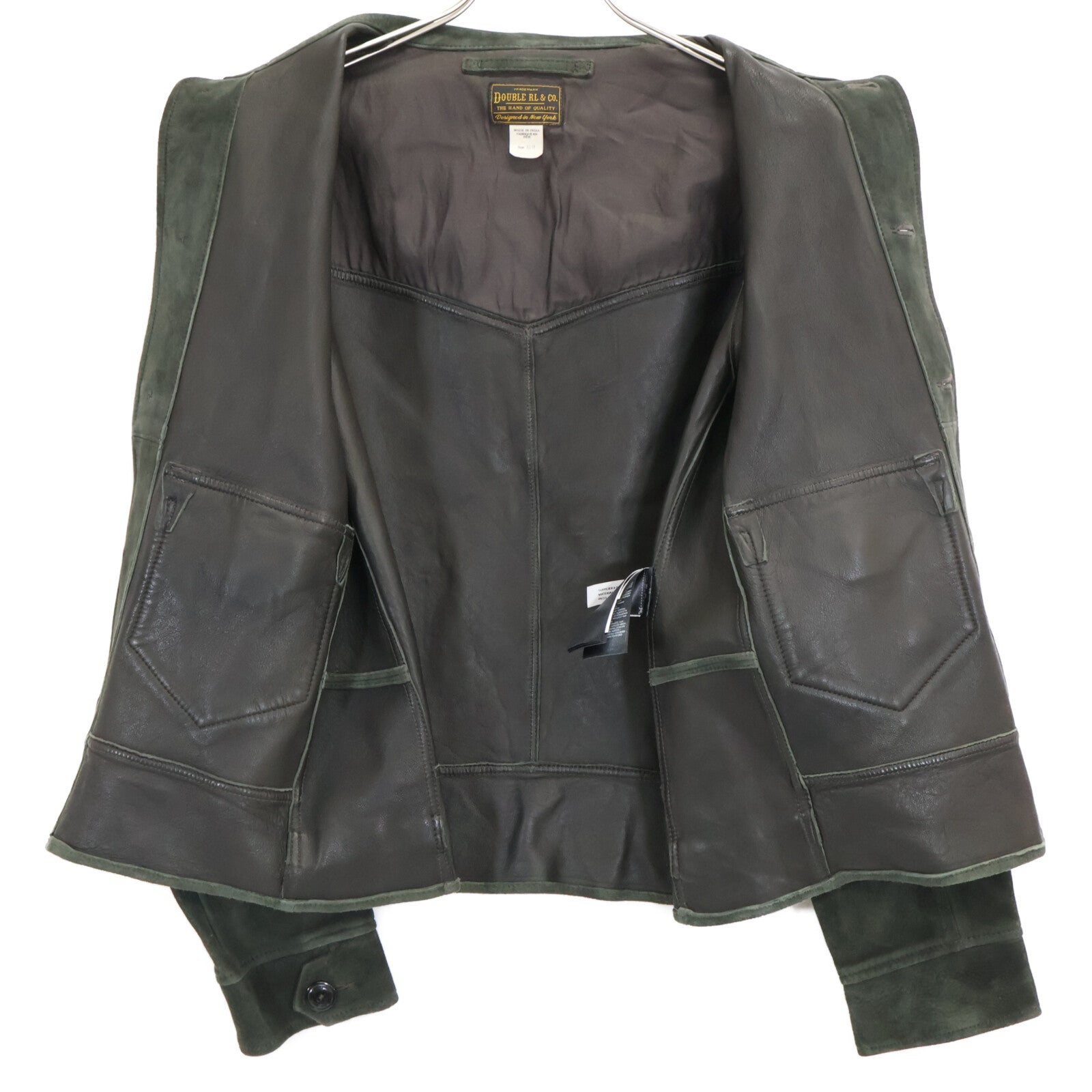 RRL ダブルアールエル 【美品/国内正規】MNRROTW16020130 Hadley Suede Jacket ハドリー スエードジャケット ジャケット