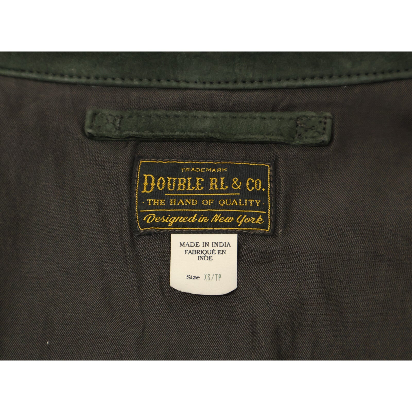 RRL ダブルアールエル 【美品/国内正規】MNRROTW16020130 Hadley Suede Jacket ハドリー スエードジャケット ジャケット