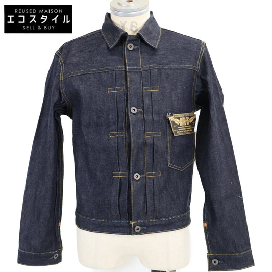 RRL ダブルアールエル 【新品同様/国内正規/26SS】JAPAN EXCLUSIVE LIMITED EDITION 782P11644001 O262 大戦モデル TYPE 1 JACKET JAPAN WOVEN デニムジャケット ジャケット