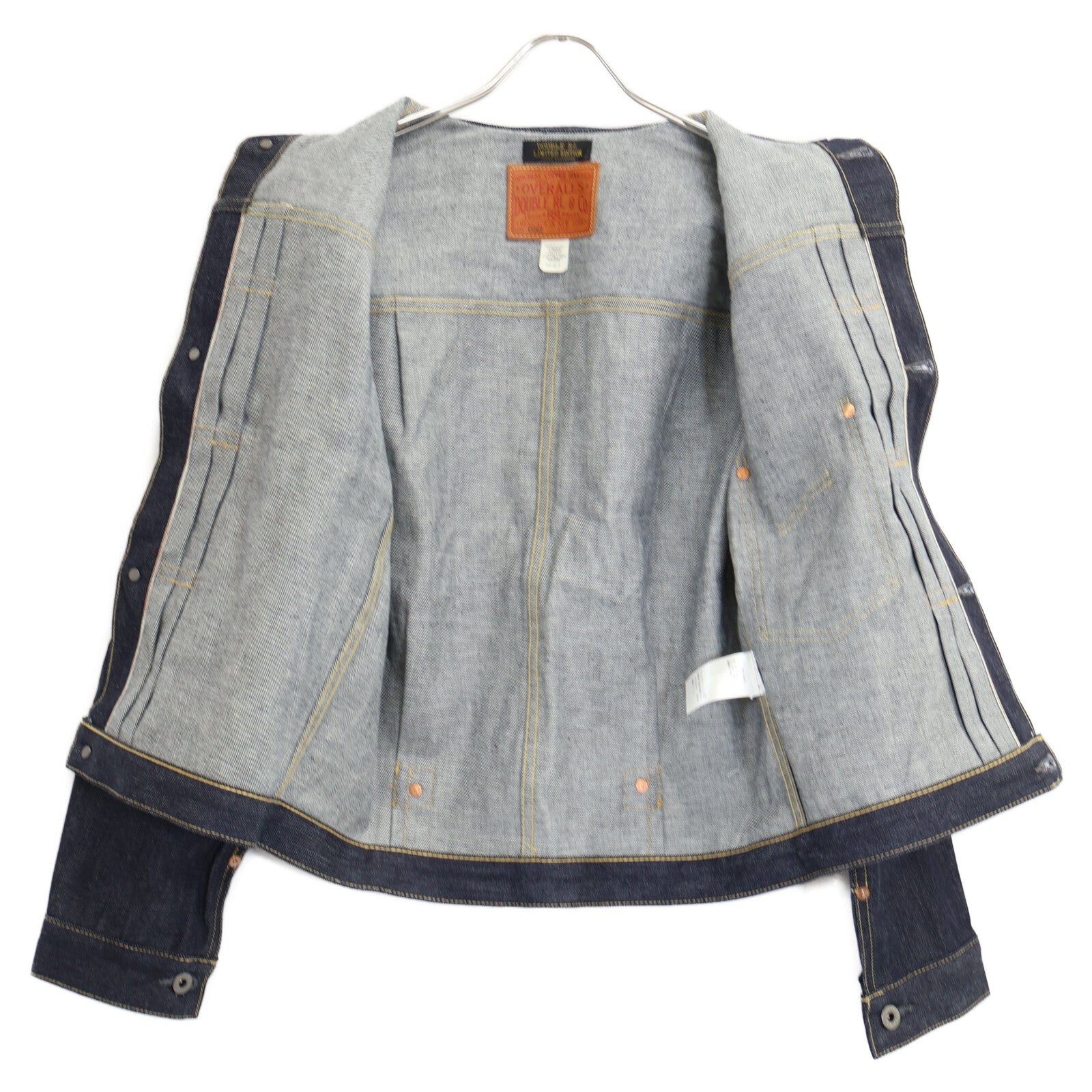RRL ダブルアールエル 【新品同様/国内正規/26SS】JAPAN EXCLUSIVE LIMITED EDITION 782P11644001 O262 大戦モデル TYPE 1 JACKET JAPAN WOVEN デニムジャケット ジャケット