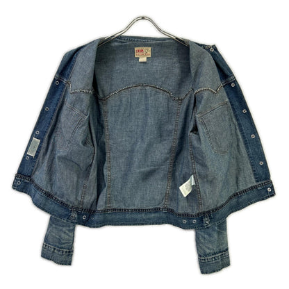 RRL ダブルアールエル 782891663001 本藍染め コットン Hewson Indigo Denim Western Jacket/ヒューソン インディゴ デニムウエスタンジャケット ジャケット