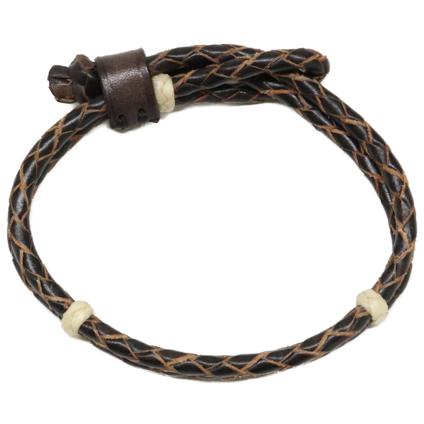 RRL ダブルアールエル 【美品】BRAUDED LEATHER CUFF エンボスロゴ レザー ブレスレット