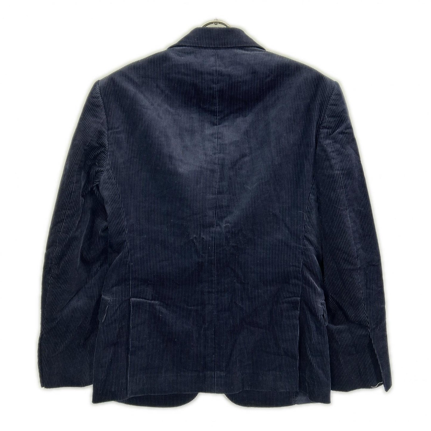 RalphLauren PURPLE LABEL ラルフローレン パープルレーベル 798876035001 イタリア製 ネイビー コットン シングルブレスト サイドベンツ コーデュロイ 3Bスポーツコート/テーラードジャケット