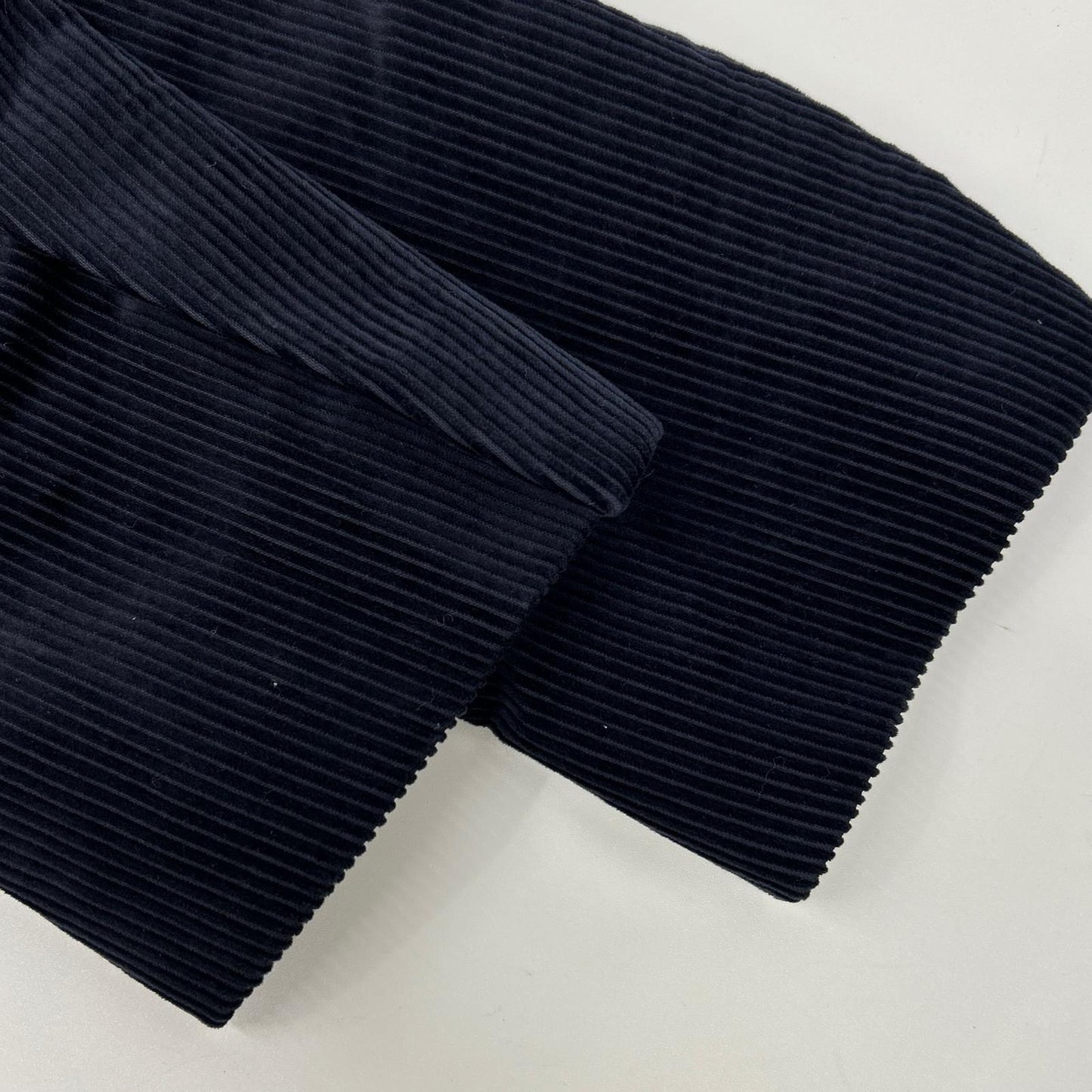 RalphLauren PURPLE LABEL ラルフローレン パープルレーベル 798876035001 イタリア製 ネイビー コットン シングルブレスト サイドベンツ コーデュロイ 3Bスポーツコート/テーラードジャケット