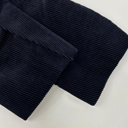 RalphLauren PURPLE LABEL ラルフローレン パープルレーベル 798876035001 イタリア製 ネイビー コットン シングルブレスト サイドベンツ コーデュロイ 3Bスポーツコート/テーラードジャケット