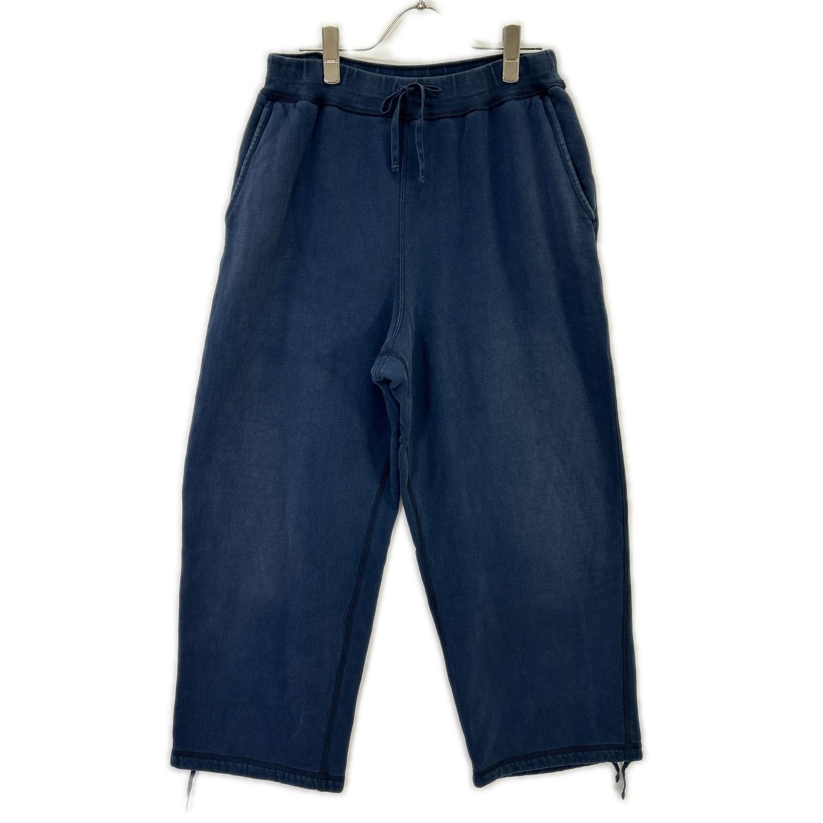 A.PRESSE アプレッセ 25AAP-05-13 ネイビー コットン ドローストリングヴィンテージ加工 Vintage Sweat Pants ボトムス