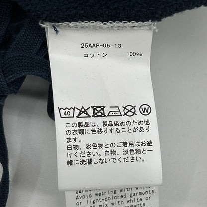 A.PRESSE アプレッセ 25AAP-05-13 ネイビー コットン ドローストリングヴィンテージ加工 Vintage Sweat Pants ボトムス