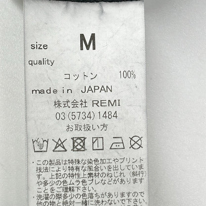 REMI RELIEF レミレリーフ BEAMS PLUS別注 25FW ウォッシュブラック コットン ヴィンテージ加工 デニムトラッカージャケット 2nd ジャケット