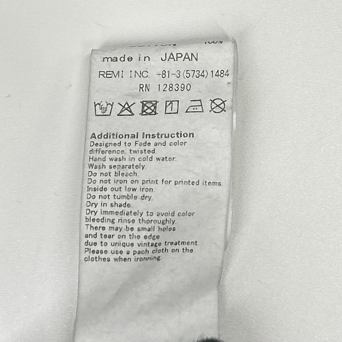 REMI RELIEF レミレリーフ BEAMS PLUS別注 25FW ウォッシュブラック コットン ヴィンテージ加工 デニムトラッカージャケット 2nd ジャケット