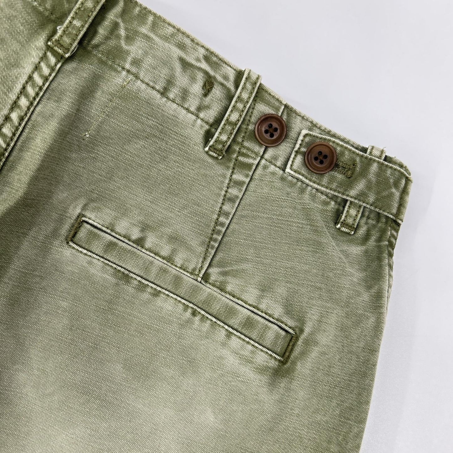 DENHAM デンハム 01-25-01-10-005 ARCHIVE UNIFORM S2 CHINO カーキ コットン ミリタリーパンツ ボトムス