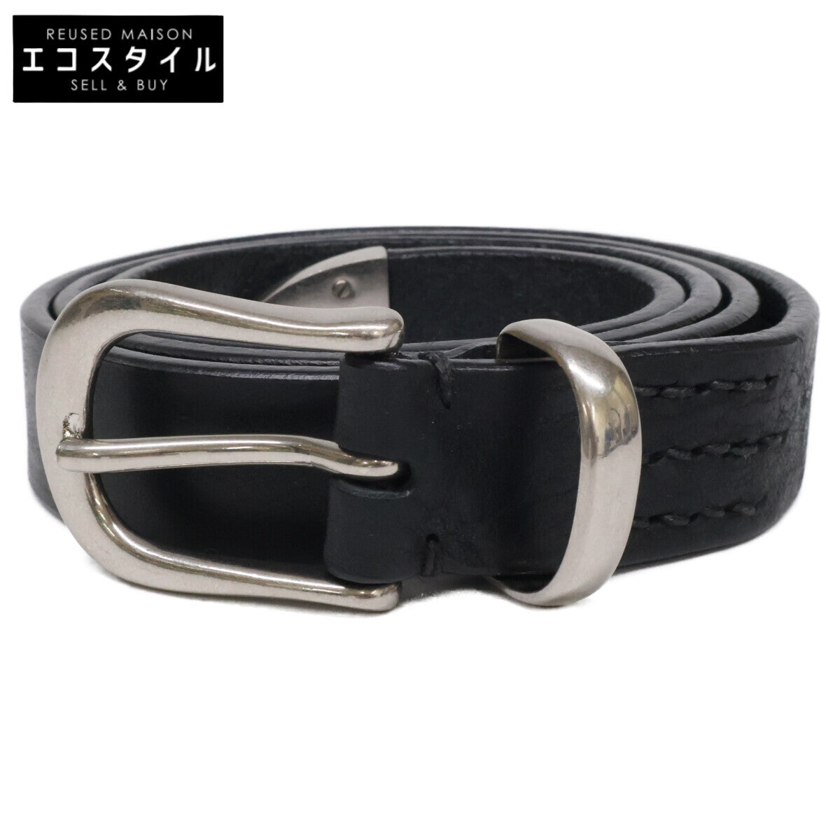 MINEDENIM マインデニム 【新品同様】LBT-011 Leather Western Belt ベジタブルタンニン鞣しイタリアンカウハイド ベルト