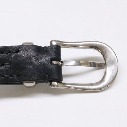 MINEDENIM マインデニム 【新品同様】LBT-011 Leather Western Belt ベジタブルタンニン鞣しイタリアンカウハイド ベルト