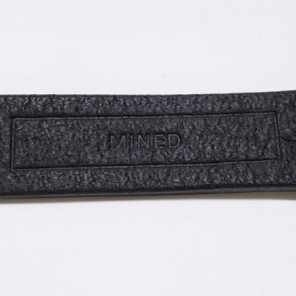 MINEDENIM マインデニム 【新品同様】LBT-011 Leather Western Belt ベジタブルタンニン鞣しイタリアンカウハイド ベルト