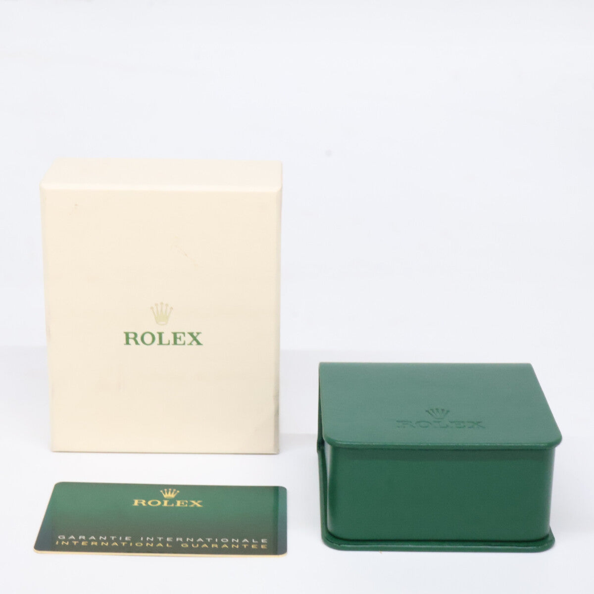 ROLEX ロレックス 仕上げ済み A1029 750WG クロマライト ディスプレイ ハンド カフリンクス カフス