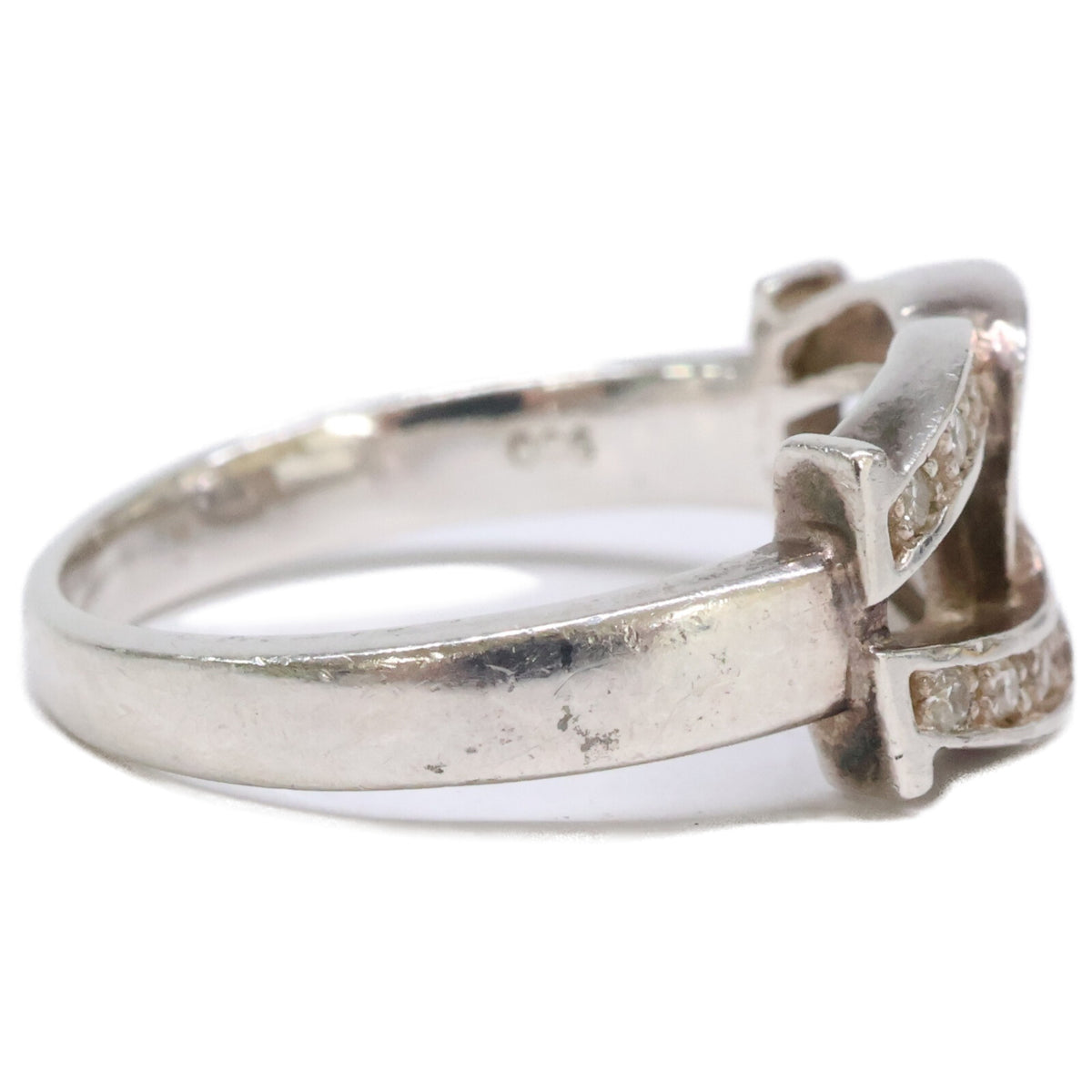 SC Subculture 950 Double horseshoe-motif diamond ring