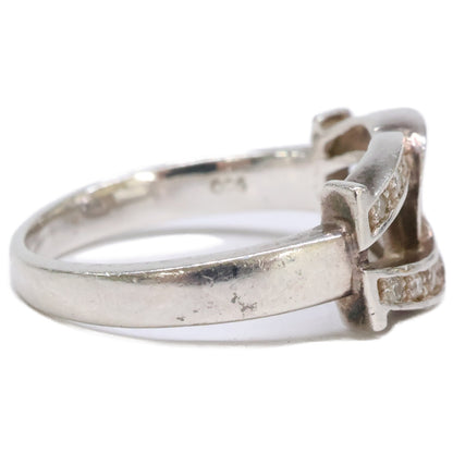 SC Subculture 950 Double horseshoe-motif diamond ring