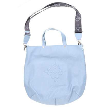 russet ラシット 【美品】エンボスモノグラム スリム2WAYショルダー トートバッグ