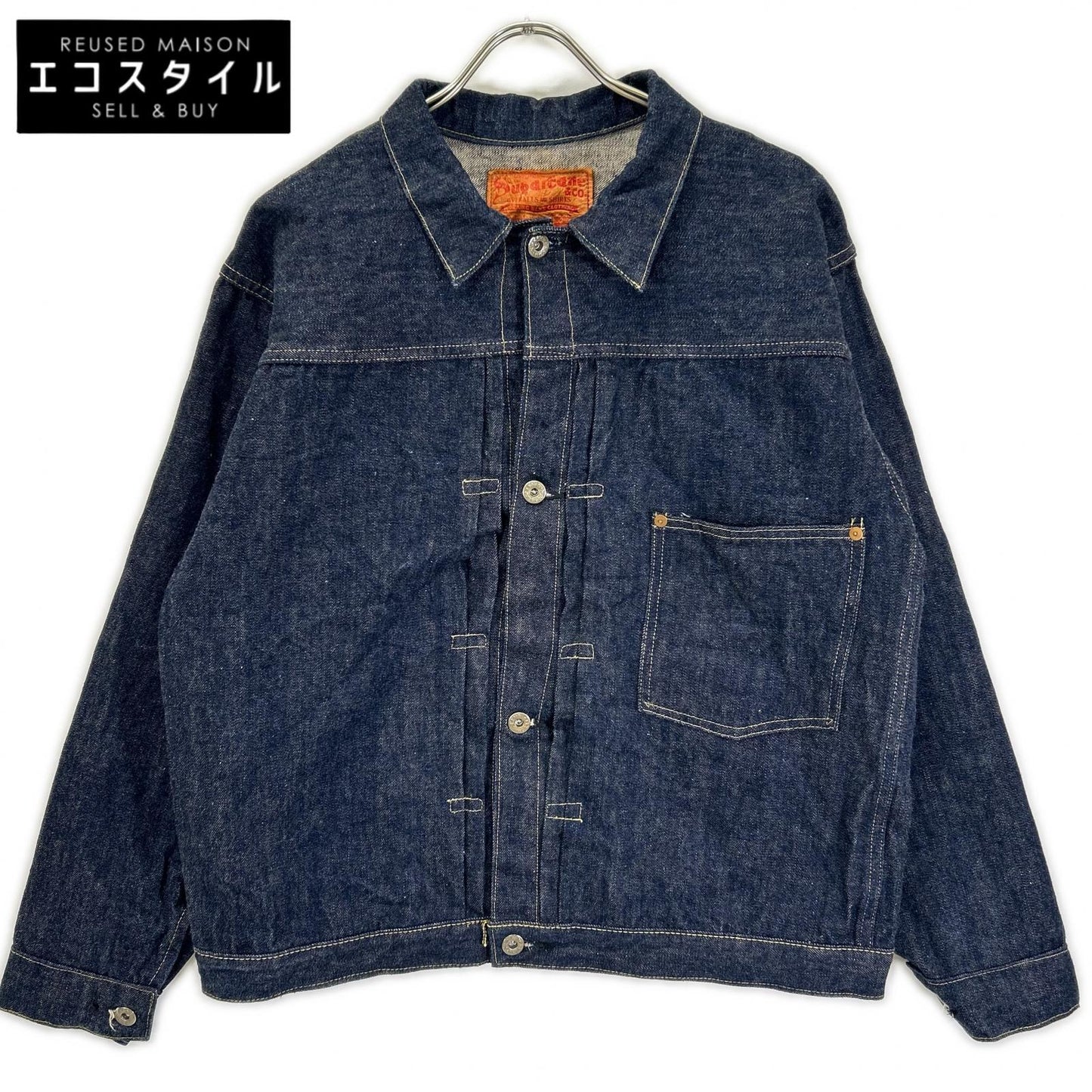 SUGAR CANE シュガーケーン SC19010 インディゴ #10 14oz. BLUE DENIM BLOUSE "S1945" MODEL 大戦モデル デニムジャケット ジャケット