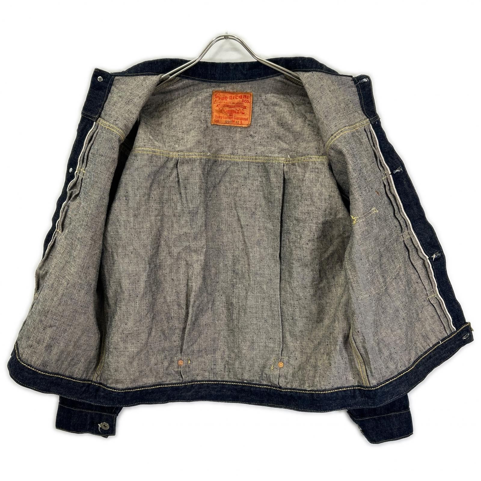 SUGAR CANE シュガーケーン SC19010 インディゴ #10 14oz. BLUE DENIM BLOUSE "S1945" MODEL 大戦モデル デニムジャケット ジャケット
