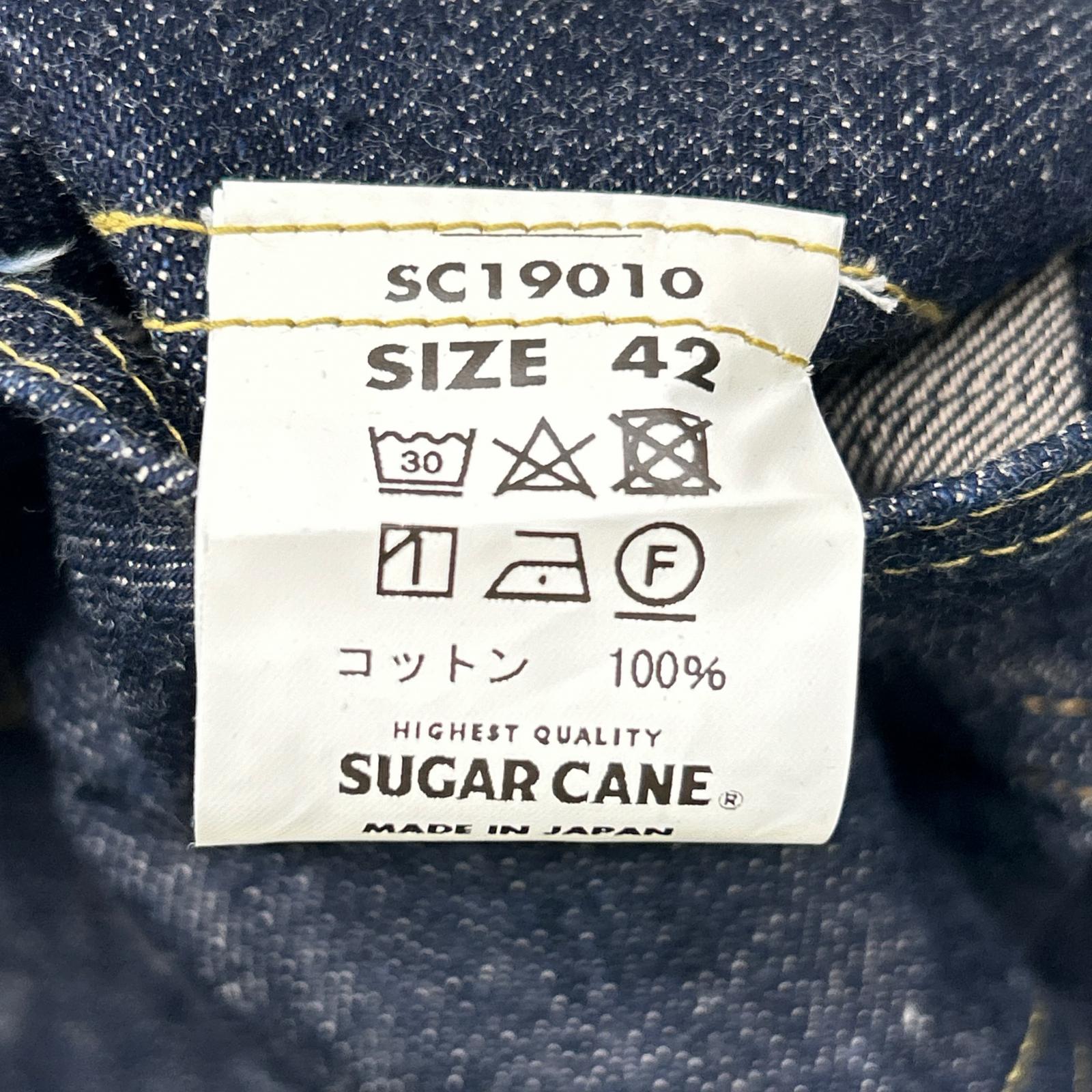 SUGAR CANE シュガーケーン SC19010 インディゴ #10 14oz. BLUE DENIM BLOUSE "S1945" MODEL 大戦モデル デニムジャケット ジャケット