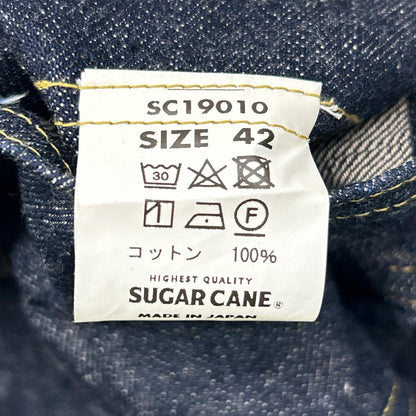 SUGAR CANE シュガーケーン SC19010 インディゴ #10 14oz. BLUE DENIM BLOUSE "S1945" MODEL 大戦モデル デニムジャケット ジャケット