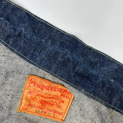 SUGAR CANE シュガーケーン SC19010 インディゴ #10 14oz. BLUE DENIM BLOUSE "S1945" MODEL 大戦モデル デニムジャケット ジャケット