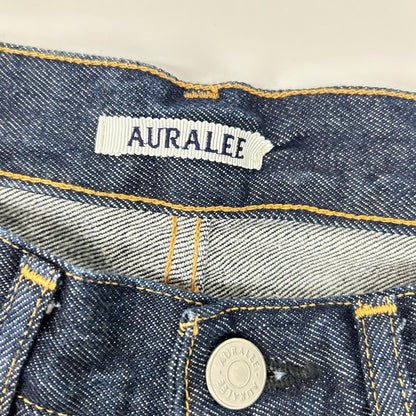 AURALEE オーラリー A00P03DM インディゴ HARD TWIST DENIM WIDE PANTS ボトムス