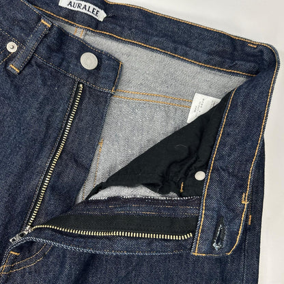 AURALEE オーラリー A00P03DM インディゴ HARD TWIST DENIM WIDE PANTS ボトムス