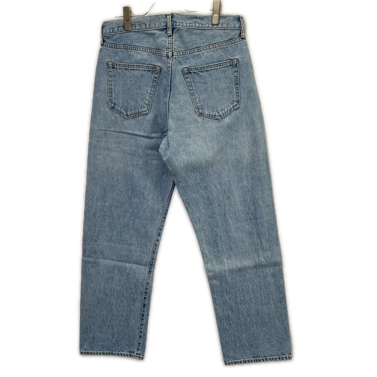 A.PRESSE アプレッセ 22SAP-04-05H 22SS ライトインディゴ Washed Denim Pants ウォッシュド デニム パンツ ボトムス