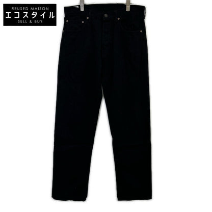 ANATOMICA アナトミカ 530-582-11 24SS ブラック ボタンフライ テーパード デニムパンツ ボトムス
