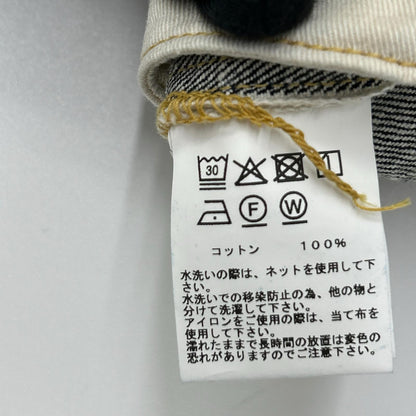 GOLD ゴールド GL42579A インディゴ RECYCLED WASTE SUVIN COTTON YARN 14oz. DENIM 5POCKET WIDE PANTS ジップフライデニムパンツ ボトムス